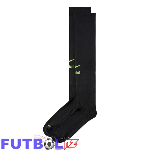 Calcetines De Futbol Atletico Madrid Segunda Negro 2026/2027