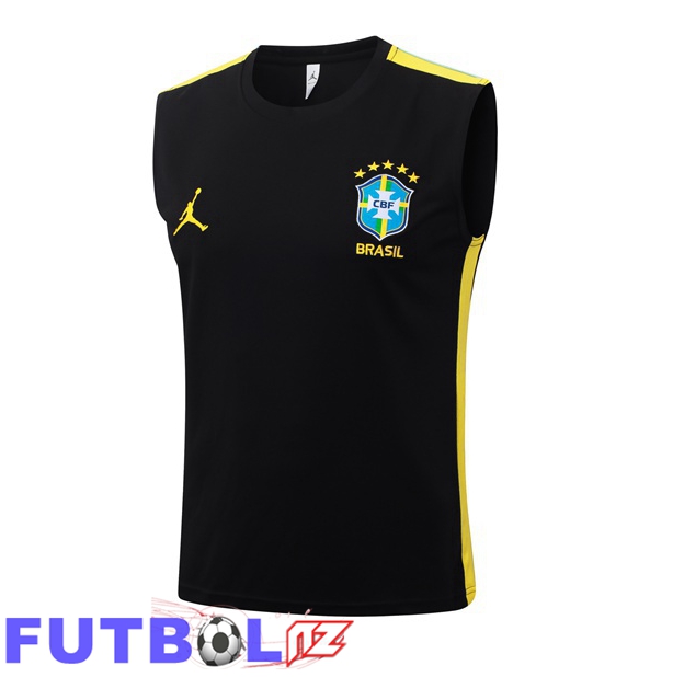 Chalecos De Futbol Brasil Negro 2026/2027