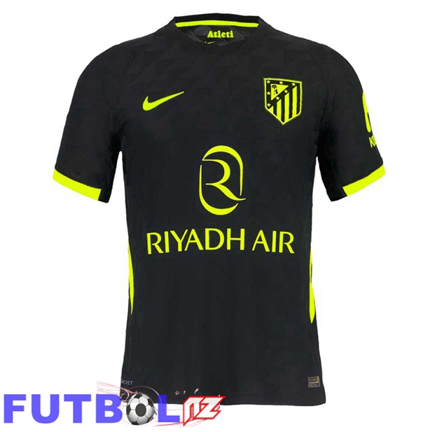 Camisetas De Futbol Atletico Madrid Segunda Negro 2026/2027