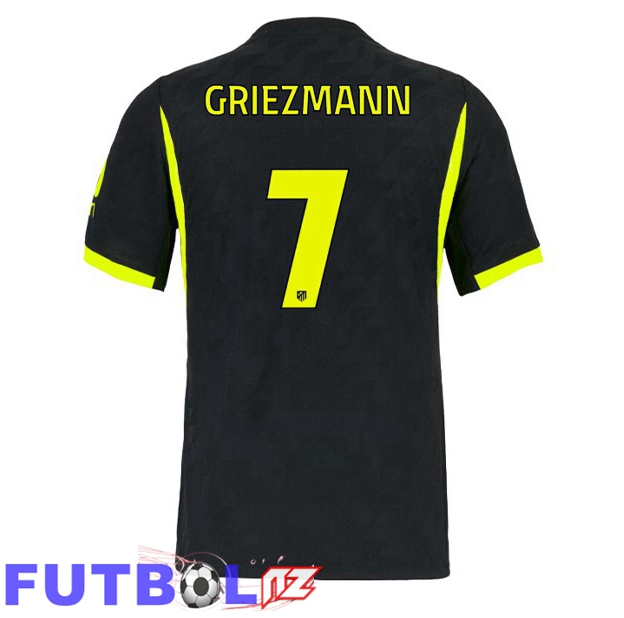 Camisetas De Futbol Atletico Madrid (GRIEZMANN 7) Segunda Negro 2026/2027