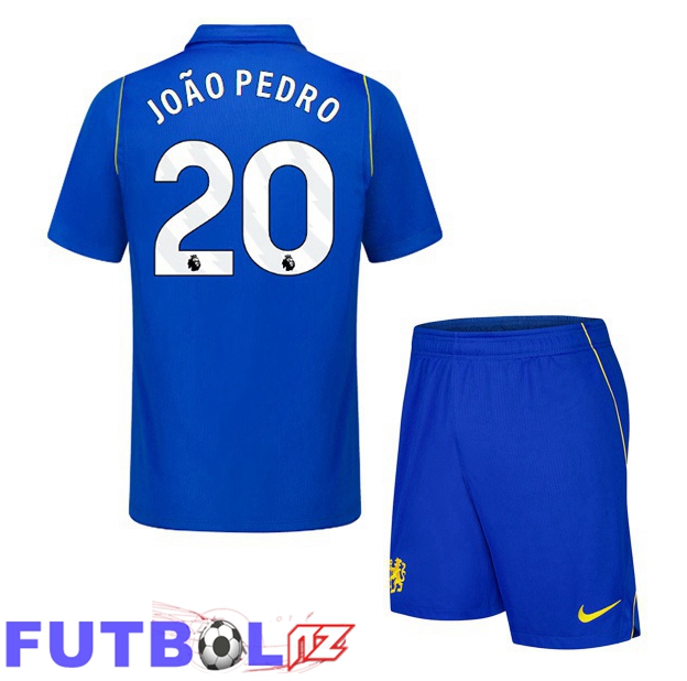 Camisetas De Futbol FC Chelsea (JOÃO PEDRO 20) Ninos Primera Azul 2026/2027