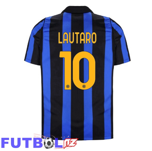 Camisetas De Futbol Inter Milan (LAUTARO 10) Primera Azul Negro 2026/2027
