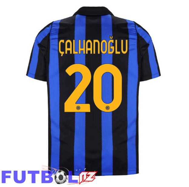 Camisetas De Futbol Inter Milan (ÇALHANOĞLU 20) Primera Azul Negro 2026/2027