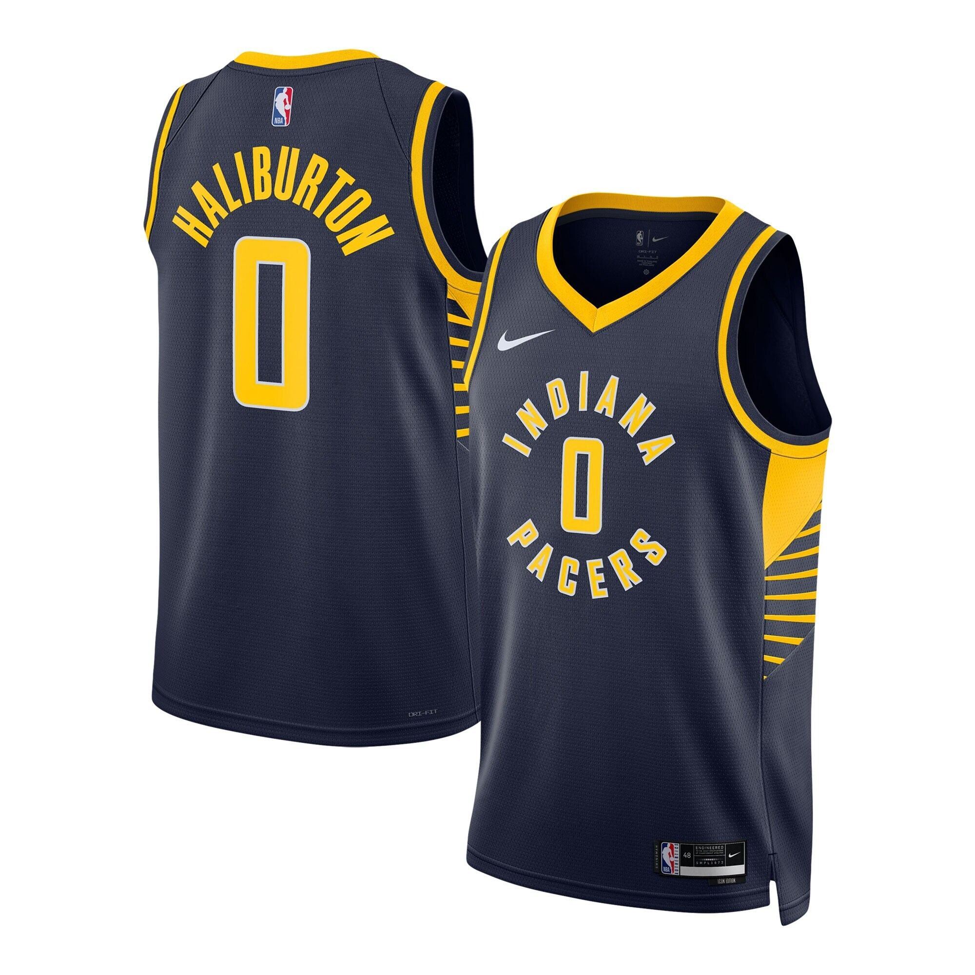 Camiseta Indiana Pacers Icon - Haliburton 0 - Unisex