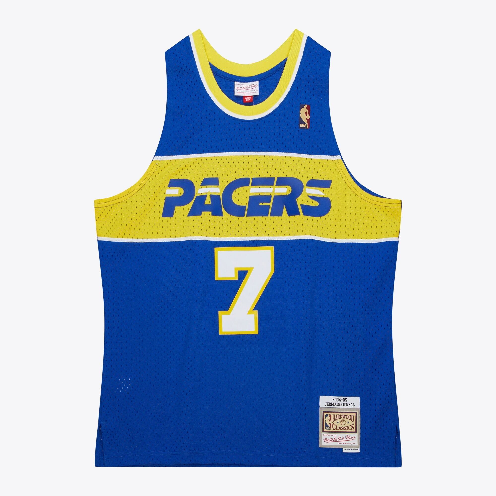 Camiseta Indiana Pacers Mitchell & Ness Swingman Indiana Pacers Jermaine O'Neal 2004