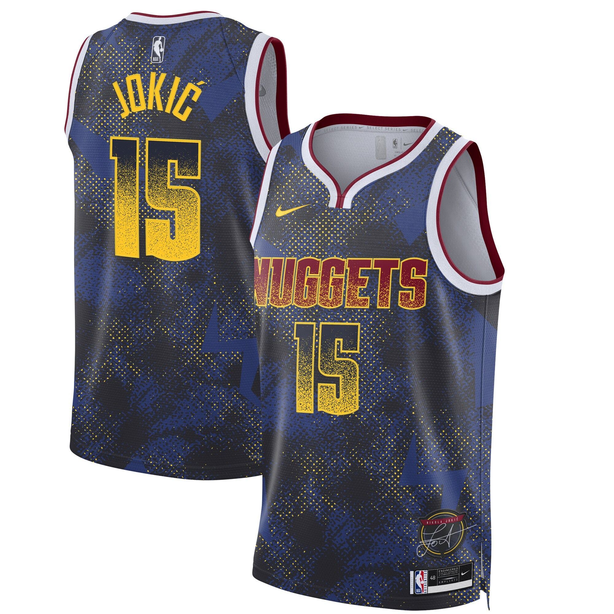 Camiseta Denver Nuggets Nike 2025 Select Series - Nikola Jokic - Uomo