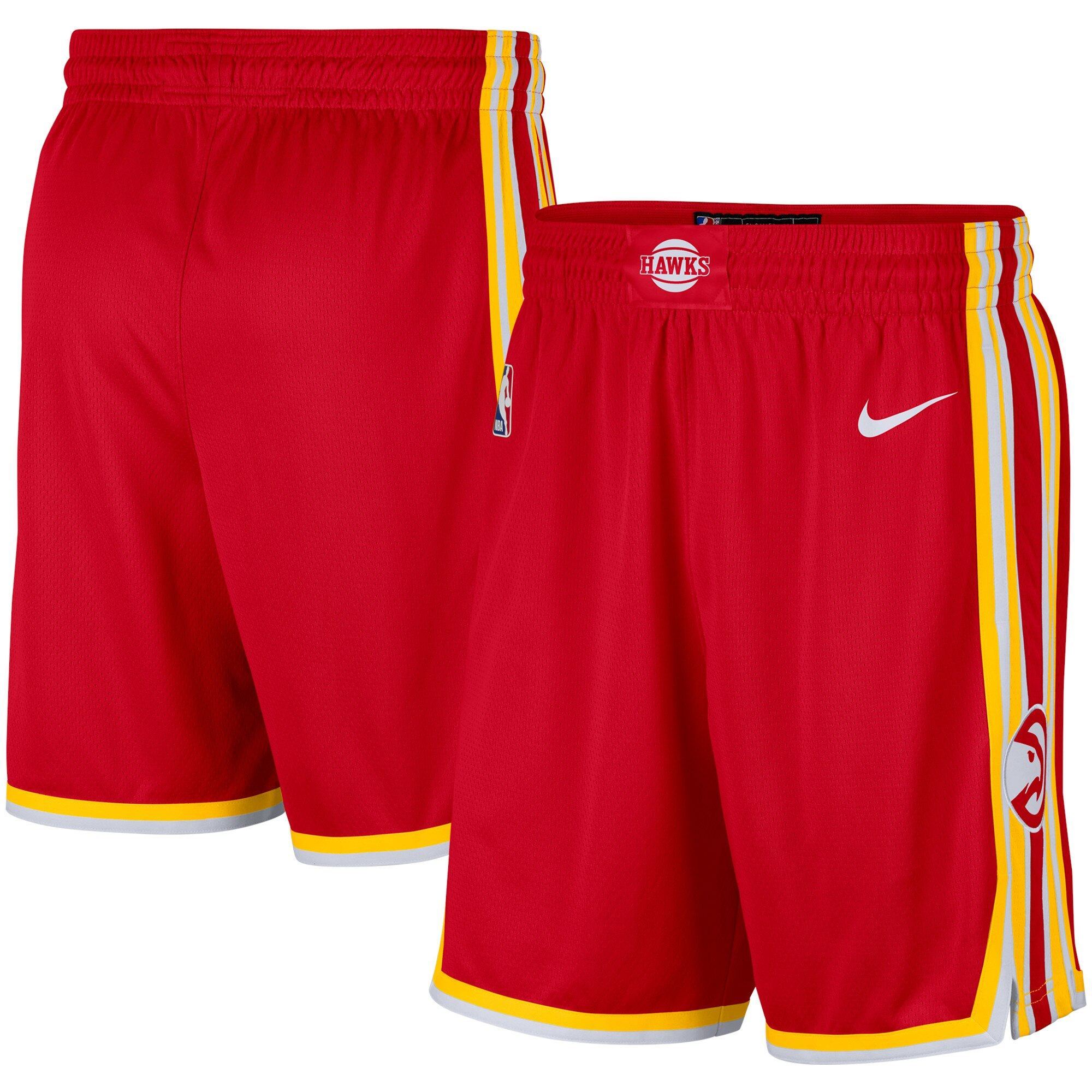 Atlanta Hawks Nike Icon Swingman Cortos - Uomo