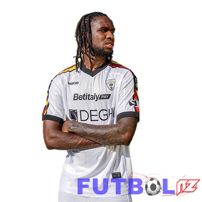 Camisetas De Futbol Lecce Segunda Blanco 2024/2025 Camisetas De Futbol Lecce Segunda Blanco 2024/2025
