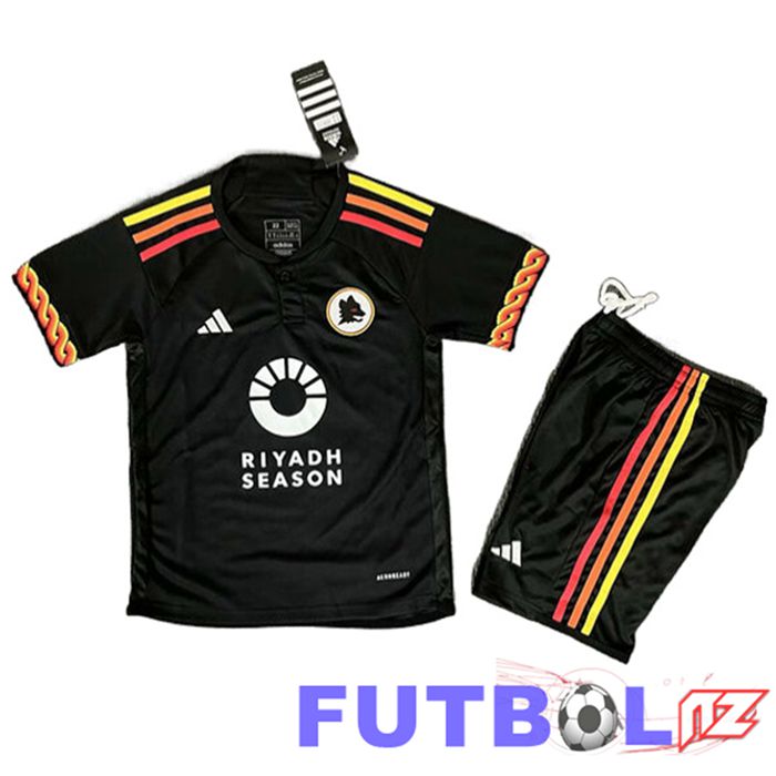 Camisetas De Futbol AS Roma Ninos Tercera 2023/2024