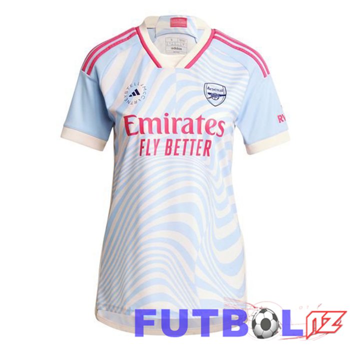 Camisetas De Futbol Arsenal X Stella McCartney Mujer 2023/2024