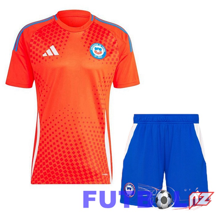 Camisetas De Futbol Chile Primera + Cortos 2024/2025 Camisetas De Futbol Chile Primera + Cortos 2024/2025