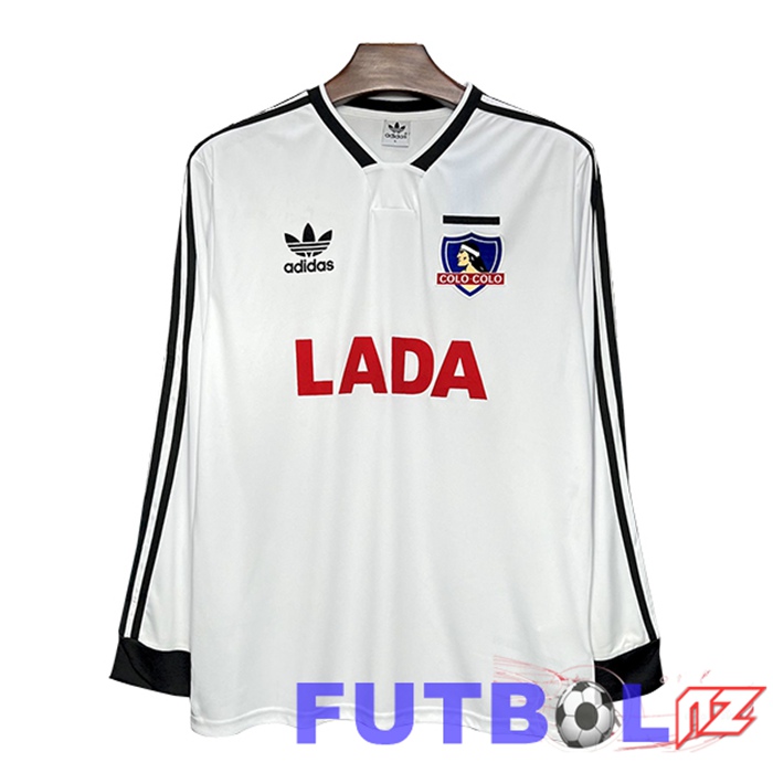 Camisetas De Futbol Colo Colo Retro Primera Manga Larga 1996