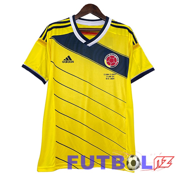 Camisetas De Futbol Colombia Retro Primera 2014