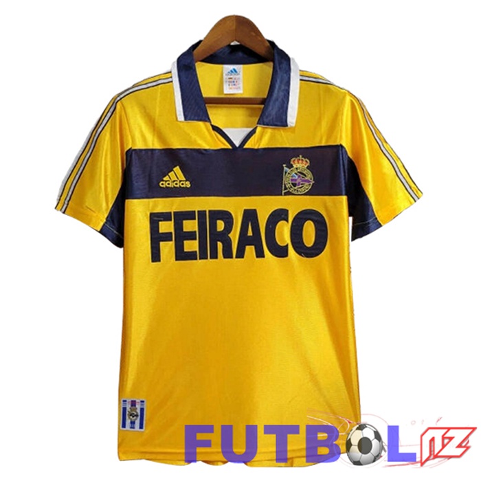 Camisetas De Futbol Deportivo La Coruna Retro Tercera 1999/2000