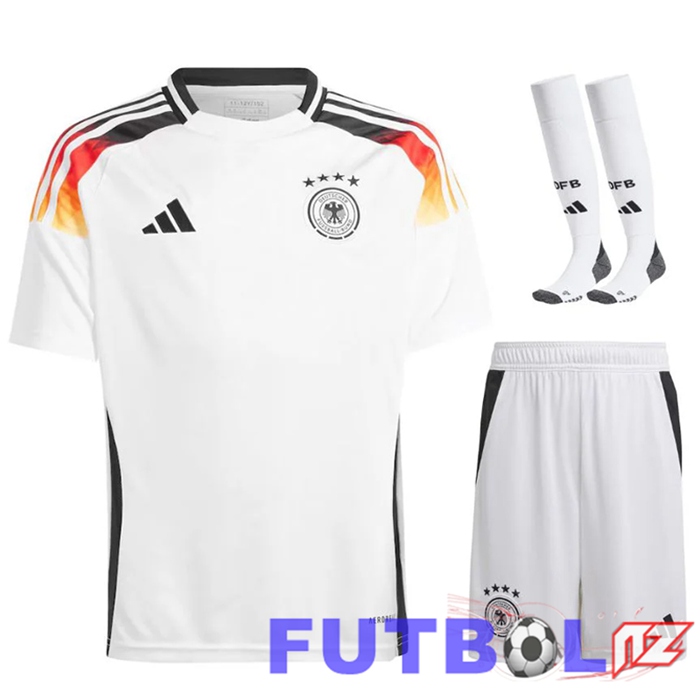 Camisetas De Futbol Alemania Primera (Cortoss + Calcetines) UEFA Euro 2024