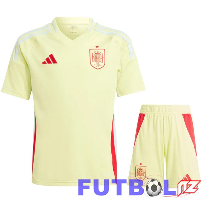 Camisetas De Futbol España Segunda + Cortos UEFA Euro 2024