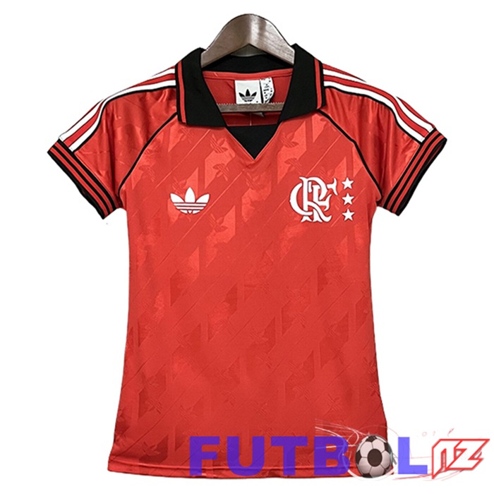 Camisetas De Futbol Flamengo Mujer Edición Especial Rojo 2024/2025