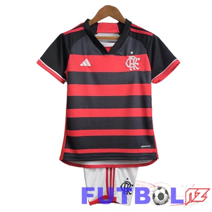 Camisetas De Futbol Flamengo Ninos Primera 2024/2025