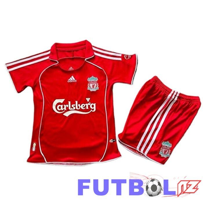 Camisetas De Futbol FC Liverpool Retro Ninos Primera 2006/2008