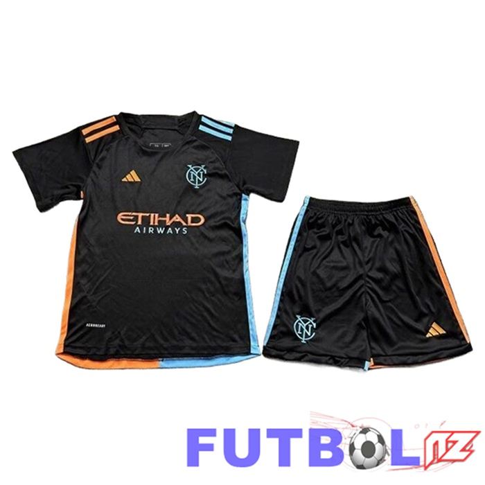 Camisetas De Futbol New York City FC Ninos Segunda 2024/2025