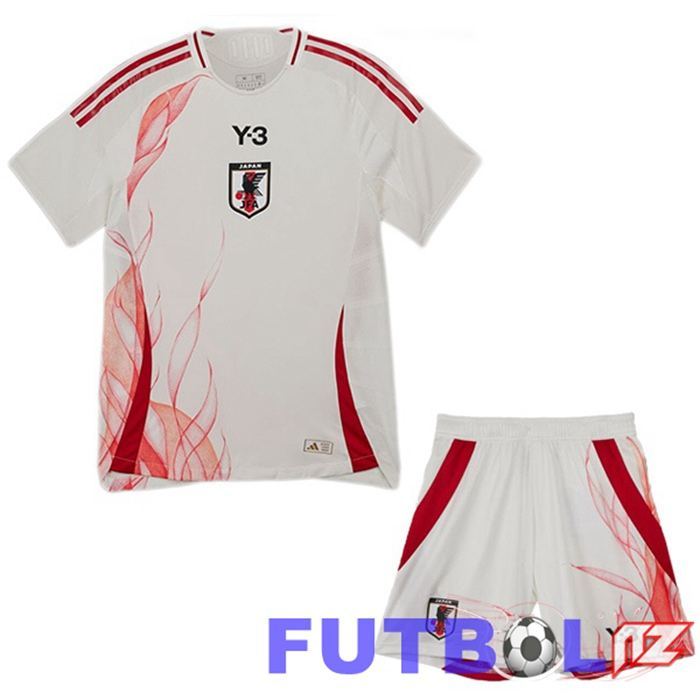 Camiseta Equipe Japon Ninos Segunda Blanco 2024/2025