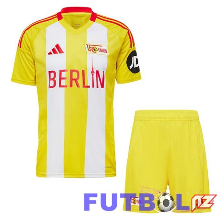 Camisetas De Futbol FC Union Berlin Ninos Tercera Amarillo 2024/2025