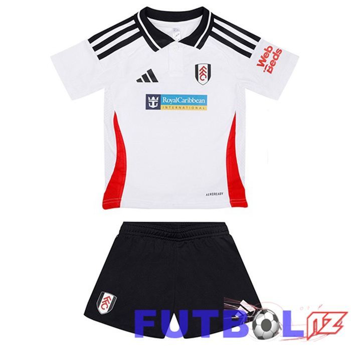 Camisetas De Futbol Fulham FC Ninos Primera Blanco 2024/2025