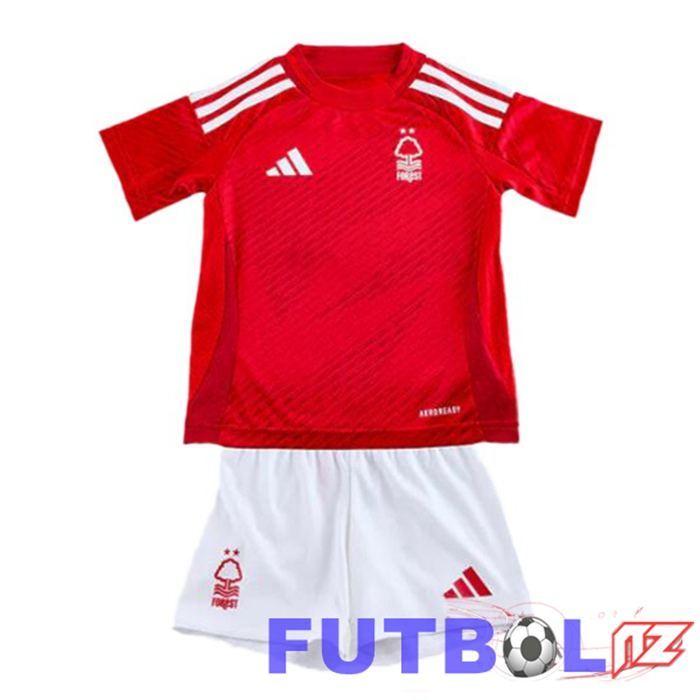 Camisetas De Futbol Nottingham Forest Ninos Primera Rojo 2024/2025
