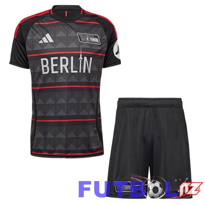 Camisetas De Futbol FC Union Berlin Ninos Segunda Negro 2024/2025