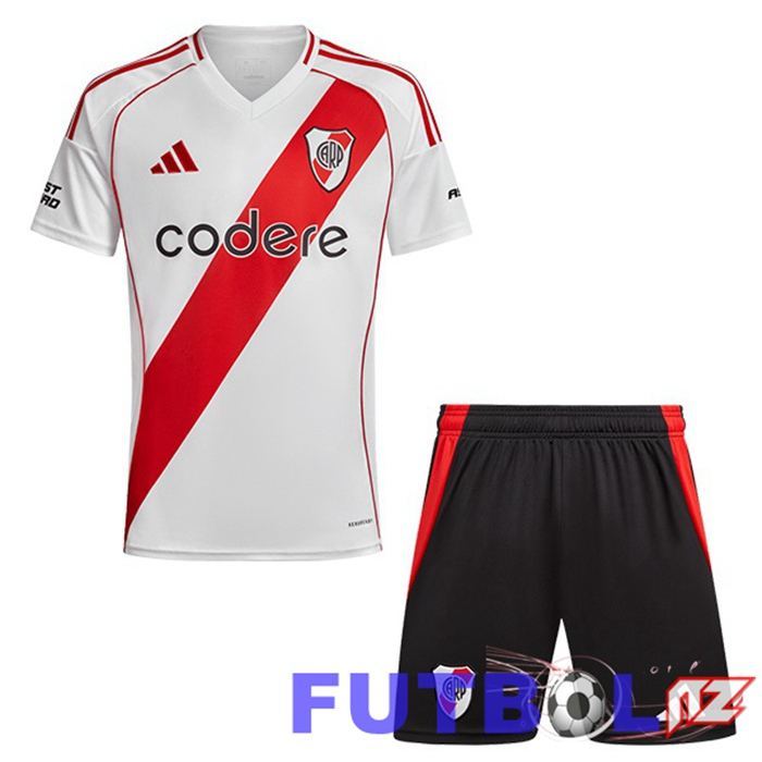 Camisetas De Futbol River Plate Ninos Primera Azul 2024/2025