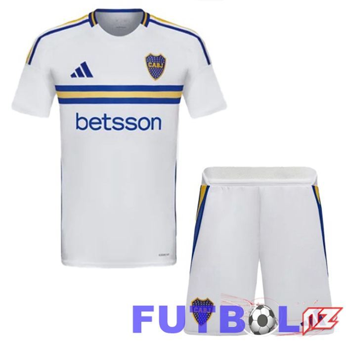 Camisetas De Futbol Boca Juniors Ninos Segunda Blanco 2024/2025