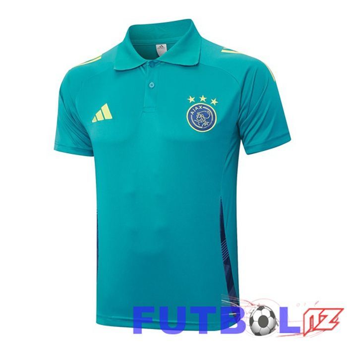 Camiseta Polo AFC Ajax Azul 2024/2025