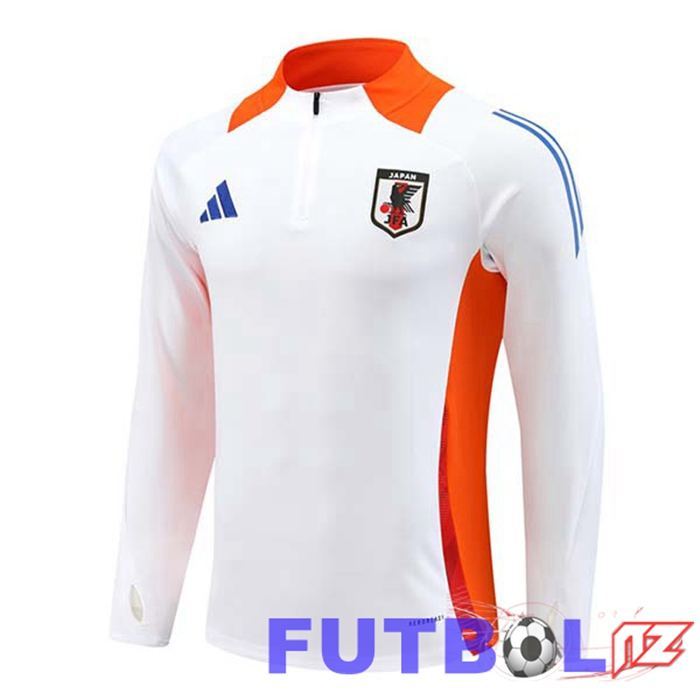 Sudadera De Entrenamiento Japon Blanco 2024/2025