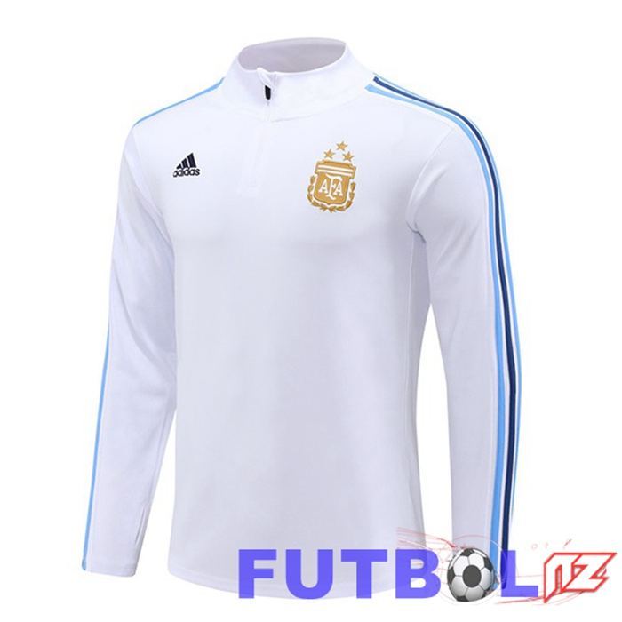 Sudadera De Entrenamiento Argentina Blanco 2024/2025