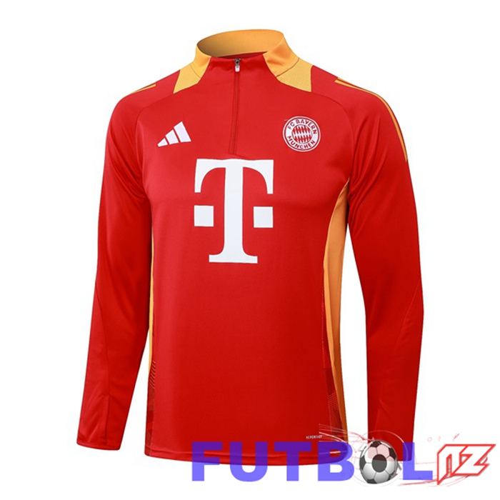 Sudadera De Entrenamiento Bayern Munich Rojo 2024/2025