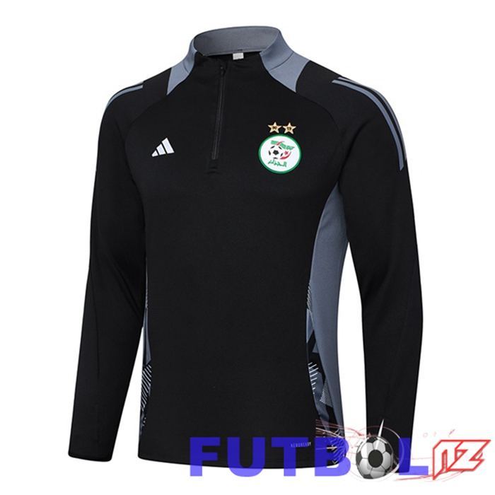 Sudadera De Entrenamiento Argelia Negro 2024/2025
