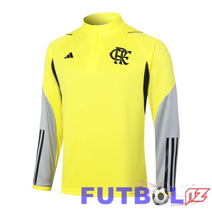 Sudadera De Entrenamiento Flamengo Amarillo 2024/2025