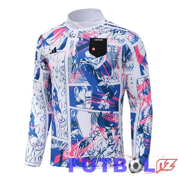 Sudadera De Entrenamiento Japon Blanco 2024/2025