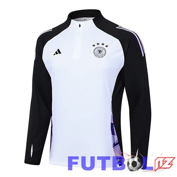Sudadera De Entrenamiento Alemania Blanco 2024/2025