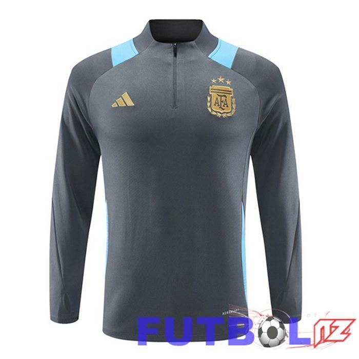 Sudadera De Entrenamiento Argentina Gris 2024/2025