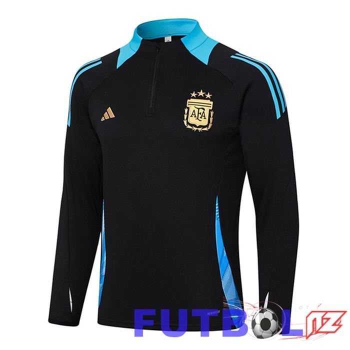 Sudadera De Entrenamiento Argentina Negro 2024/2025