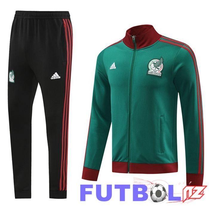 Chandal Equipos De Futbol - Chaqueta México Verde 2024/2025