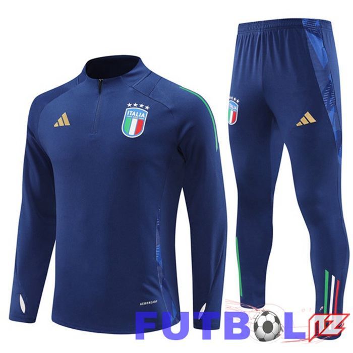 Chandal Equipos De Futbol Italia Azul Real 2024/2025
