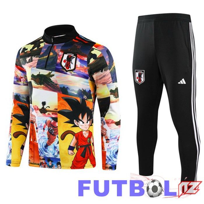 Chandal Equipos De Futbol Japon Amarillo Negro 2024/2025