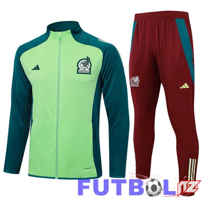 Chandal Equipos De Futbol - Chaqueta México Verde 2024/2025