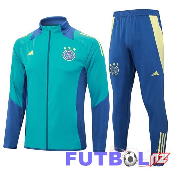 Chandal Equipos De Futbol - Chaqueta AFC Ajax Verde 2024/2025