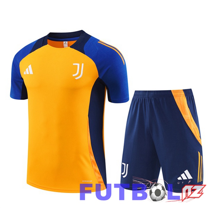 Camiseta Entrenamiento Juventus + Cortos Amarillo 2024/2025