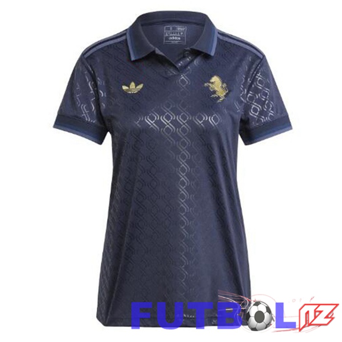 Camisetas De Futbol Juventus Mujer Tercera Azul Real 2024/2025