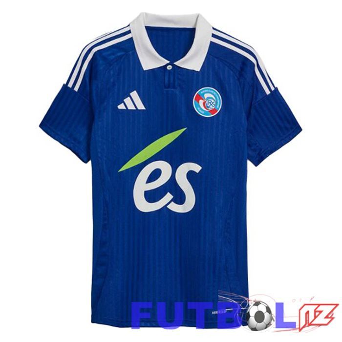 Camisetas De Futbol RC Strasbourg Alsace Primera Azul 2024/2025