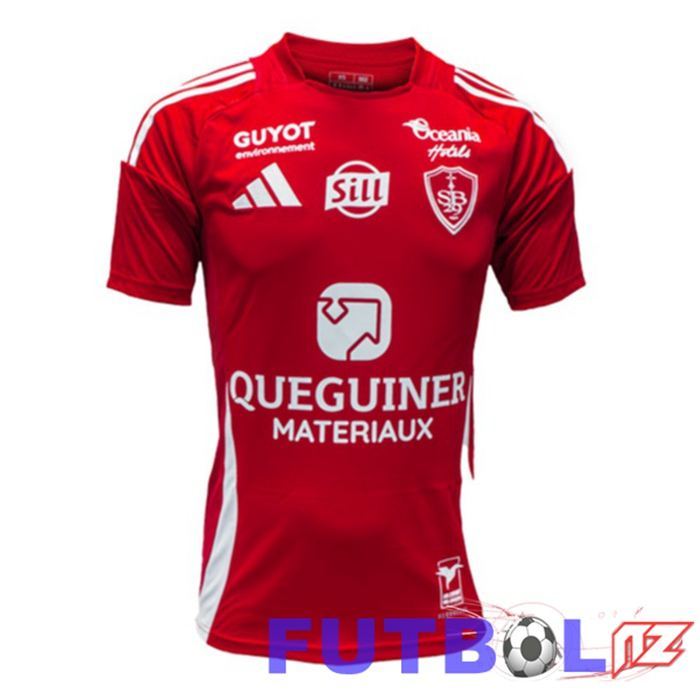 Camisetas De Futbol Stade Brestois Primera Rojo 2024/2025